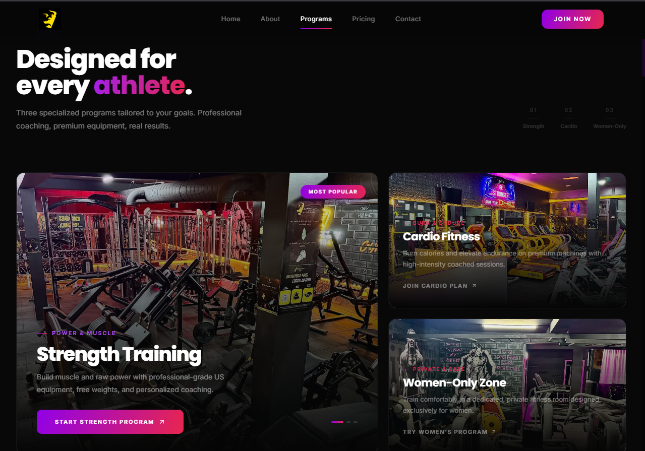 Olympic Jafy Gym — screenshot 2 of 3