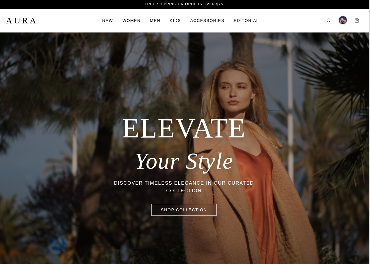 Aura Store — screenshot 1 of 3